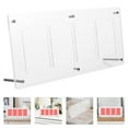 thumbnail image 1 of BESTYASH Clear Trading Card Display Rack with Sturdy Smooth Material Suitable for Baseball Cards, 1 of 8