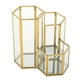 thumbnail image 4 of Soporte de cepillo de maquillaje hexagonal de almacenamiento Gloria Organizador de escritorio, 4 of 9