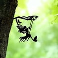 thumbnail image 1 of fe Papillo#g Ornements De Jardin En Mtal Pour Cltures, Dcorations D'extrieur Et De Maison, Dcoration De Jardin, Sculptures, Silhouettes En Fonte,, 1 of 5