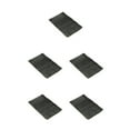 thumbnail image 3 of Youkk Polyester Chenille Bath Mat - Strong Water Absorption Exquisite Crafted Soft Texture No Shedding Deep Grey 40cm*60cm 5Set, 3 of 6