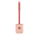 thumbnail image 1 of Cepillo de inodoro con mango largo Cepillo de limpieza de baño Herramienta de limpieza de inodoro de mano con tapa, Rosa tholdsy HA003214-03, 1 of 6