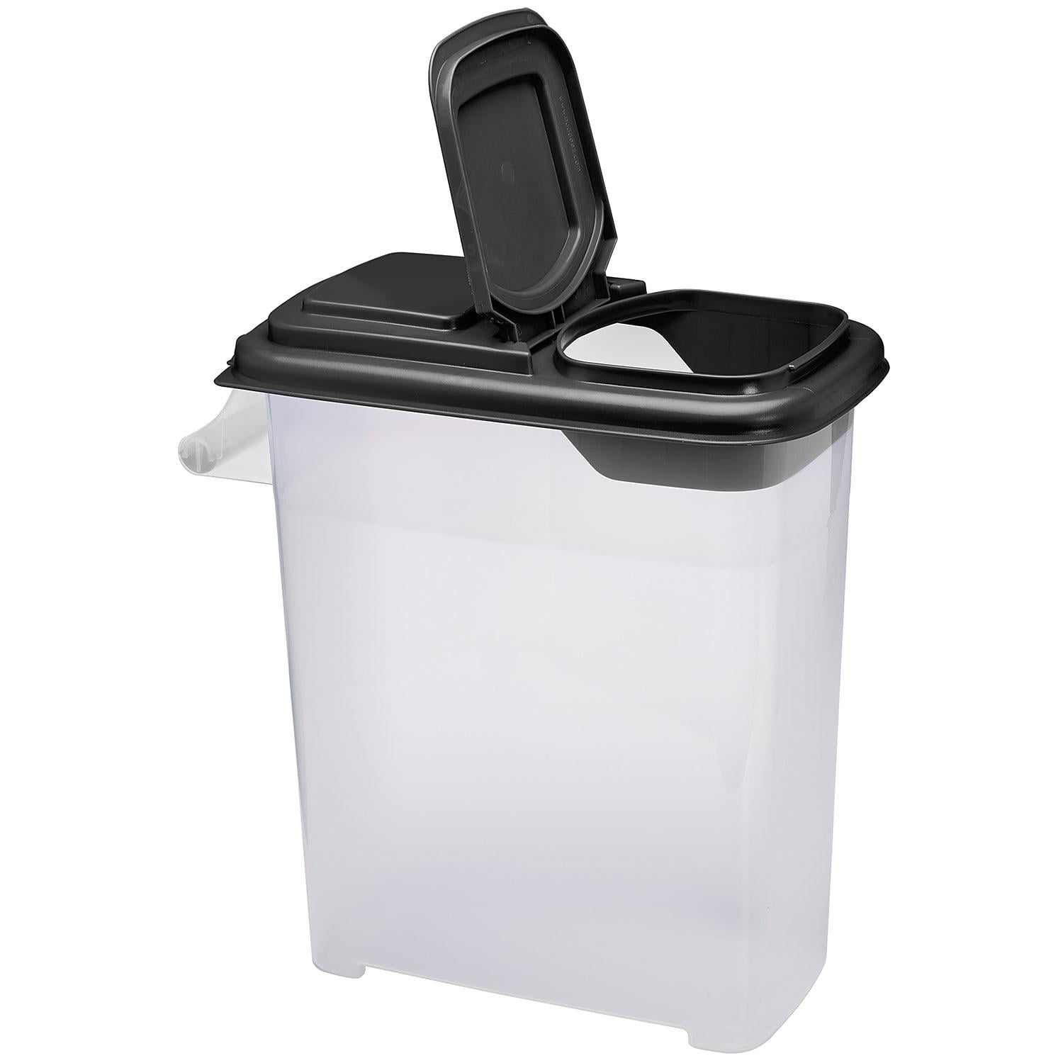 Buddeez Food Storage and Dispenser, Black (32 qt.)