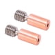 thumbnail image 4 of Tubo Heatbreak de aleación de Ti, diseño de rama, resistencia térmica, tubo de garganta de rosca M6 para impresora 3D Ender 3 S1, aleación de cobre Ti, 2 uds., 4 of 5