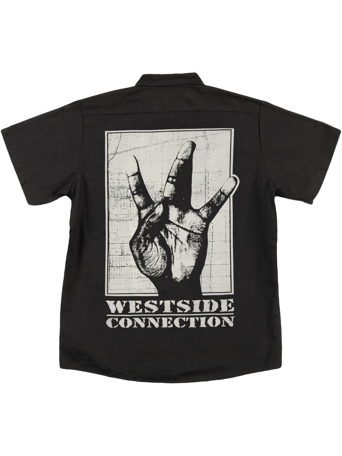 Ice Cube - Ice Cube Men's Westside Connection Work Shirt Black ...