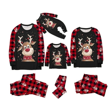 

Christmas Pajamas for Family Matching Sets Holiday PJ s Xmas Sleepwear