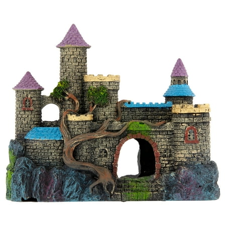 Aqua Culture Rustic Castle Aquarium Ornament
