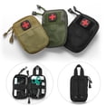 thumbnail image 2 of EeaseCA Tactical Medical Portable Accessory Bag Emergency Patch First-aid Packet Mobile Phone Storage Pouch Without Cross Sticker (Black), 2 of 7