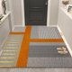 thumbnail image 1 of Granjero Gordo Alfombra de baño, alfombra de baño peluda de felpa antideslizante, lavable a máquina y seca, naranja, 24 x 16 pulgadas, 1 of 5