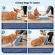 thumbnail image 4 of Almohadilla para rascar uñas para perros con caja de golosinas, tablero para rascar para perros, entrenador de molienda de uñas F, 4 of 5