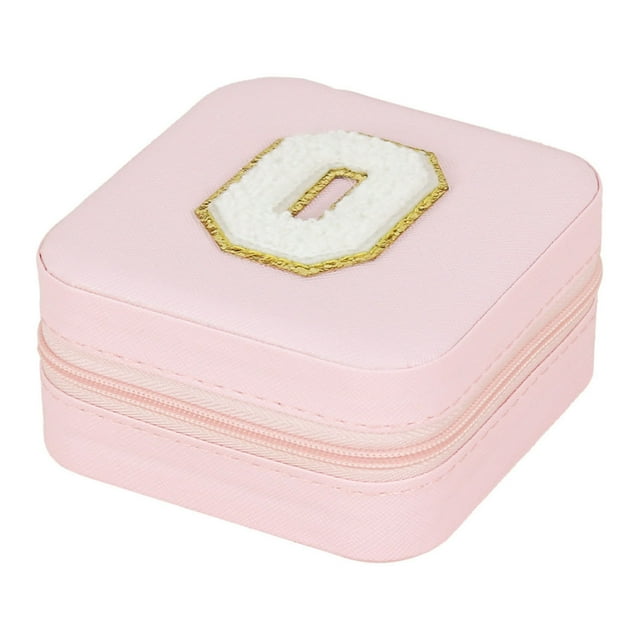 Jewelry Organizer Box,Necklace Gift Box 26 Letters Earring Jewelry Display Storage Box Case Organizer Flannel Tray Gift Organizers and Storage,Jewelry Gift Box,Jewelry Organizer Tray