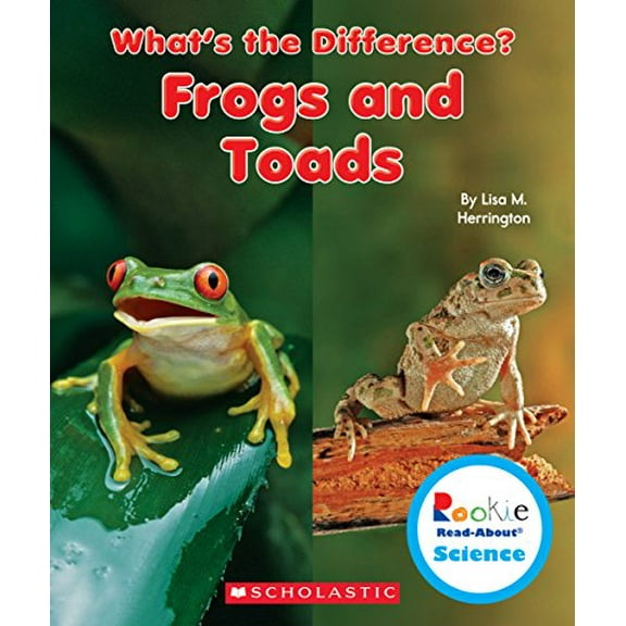 Pre-Owned Frogs and Toads (Rookie Read-About Science: What's the Difference?) Paperback