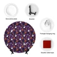 thumbnail image 4 of Kdxio Halloween Sweet Candy Bone China Decorative Plate Ceramic Decorative Plate for Home Office Wall Stand Decorative Plates for Home Bedroom-10in, 4 of 6