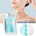 thumbnail image 3 of 5pcs Water Soluble Sheet Facial Mask Pre-cut Facial Paper Sheet Facial Mask Suitable for Any Skin Type, 3 of 8