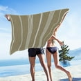 thumbnail image 5 of Qwtwty Beach Blanket Fine Fiber Beach Towel Light Bath Towel Sand Beach Blanket Travel Swimming Pool Multifunctional Towel 35.5x70.9 Inches, 5 of 5