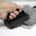 thumbnail image 4 of PLJFXXM5.9 Inch Heavy Duty Blackstone Grill Scrubber – Griddle Cleaning Pad & Handle, Multi-Use Brush for Charcoal/Gas Grills, Cast Iron Cookware, Oven, Grate & Stovetop, 4 of 8