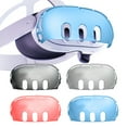 thumbnail image 5 of VR Accessories for Meta Quest 3, VR Headset Protective Shell Cover for Quest 3 Included VR Shell Cover-Clear Blue, 5 of 6
