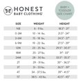 thumbnail image 3 of HonestBaby - Playera de Manga Corta Multipack 100% algodón orgánico para bebé, bebé, niños pequeños, niñas, Unisex, Rainbow, 3 of 5