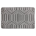 thumbnail image 1 of Color&Geometry Non-Slip Door Mat, 48 x 78 cm Soft Doormat Machine Washable Entrance Rug for Indoor, Outdoor, Living Room, Yard, Front Back Door - Gray, 1 of 5