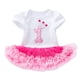 thumbnail image 1 of Gibobby Mameluco polar Falda infantil para niña bebé, vestido de vacaciones para bebé, vestido de manga corta, falda, traje de escalada, mono(D, 6-12 Meses), 1 of 5