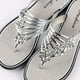 thumbnail image 5 of Chanclas para caminar, 1 par de sandalias planas para mujer, chanclas planas, artesanía superior, 5 of 5