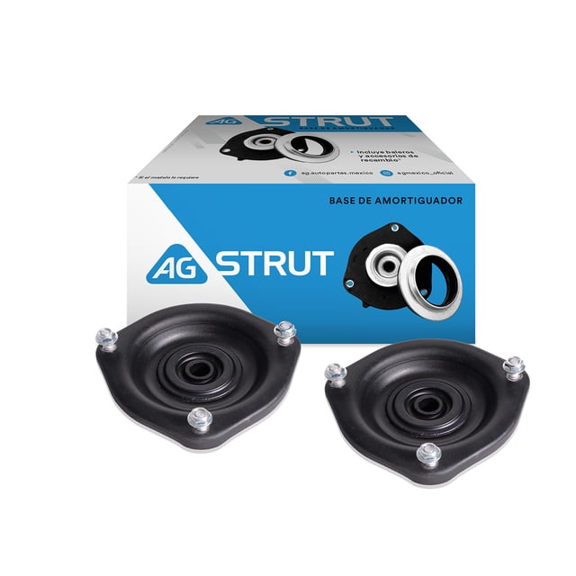 Bases de Amortiguador AG para Auto Delantero para Dodge Shadow 1989 a 1994 2 Piezas Nuevas