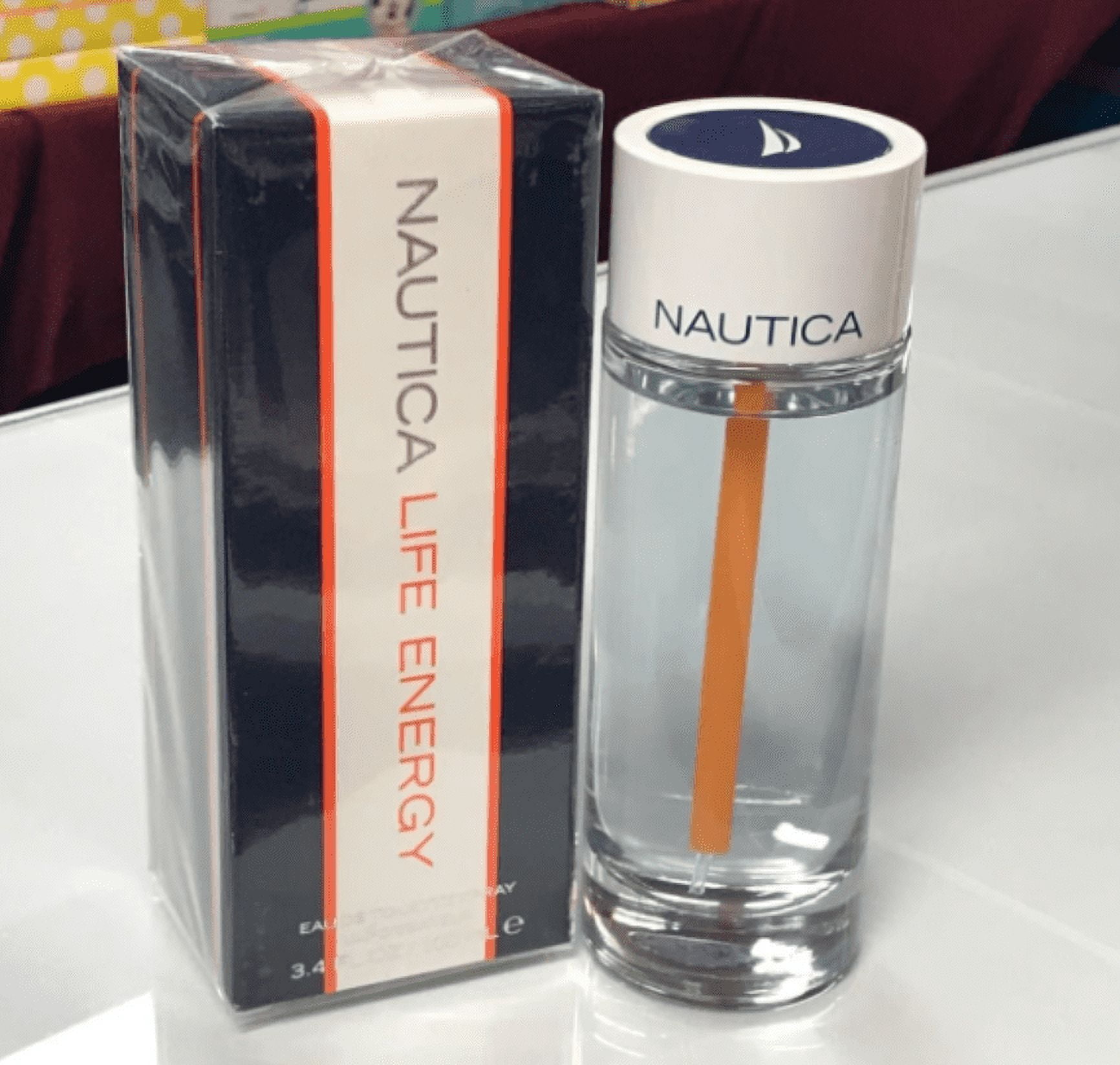 Nautica Life Energy For Men Cologne Eau de Toilette 3.4 oz ~ 100 ml Spray