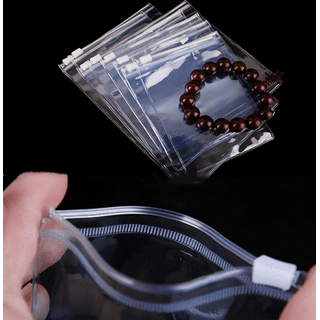  Clear Plastic Jewelry Zip Bags, 10PCS Self Seal Jewelry PVC  Bags Plastic Anti Tarnish Jewelry Storage Bags Transparent Lock Bags for  Pills, Meds, Jewelry, Travel, Storage, Packaging & Shipping : Clothing