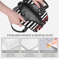 thumbnail image 3 of Disketp Firefighters USA Flag Lonchera Térmica para Mujer y Hombre, Bolsa de Almuerzo Reutilizable e Impermeable para Trabajo, Viajes y Picnic, 3 of 7