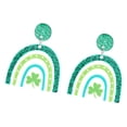 thumbnail image 3 of 1 par de pendientes colgantes con forma de gota para mujer y niña, regalo elegante Estilo B, 3 of 7