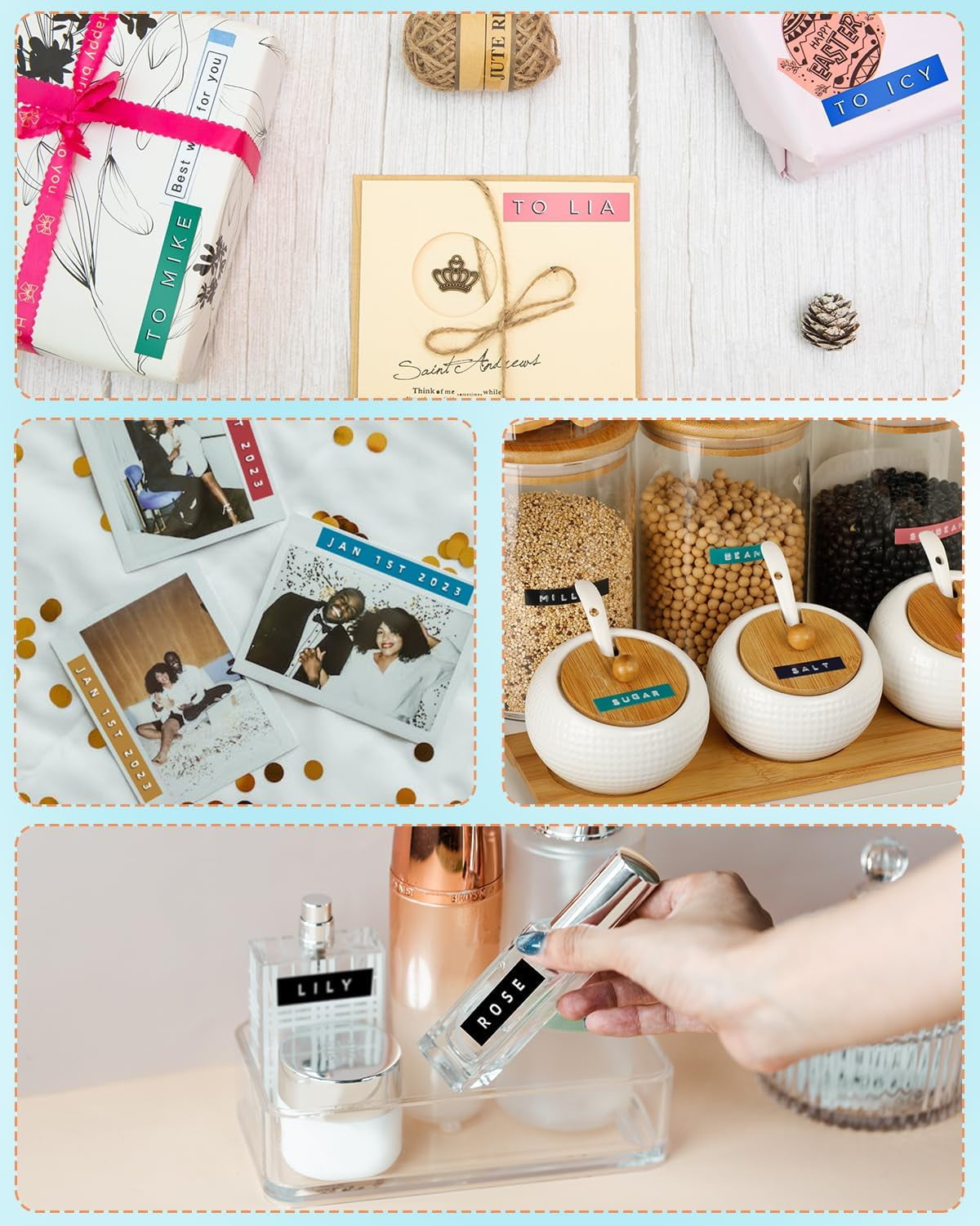 Phomemo Manual Embossing Label Maker, Vintage Embosser Machine with 6 Rolls 9mm Waterproof Tapes, Old School 3D Label Maker for Home Office Organization, DIY Crafts, Arts & Unique Scrapbook Supplies