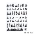 thumbnail image 3 of Calcomanías de arte de uñas con llamas para mujeres Calcomanías de uñas con llamas No tóxicas Autoadhesivas Decoración de uñas para manicura, 3 of 10