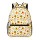 thumbnail image 1 of Disketp Brown Leaf Sunflower Mochila Estampada para Hombre y Mujer – Mochila Ligera Clásica con Múltiples Bolsillos para Universidad, Trabajo y Viajes-One Size, 1 of 5