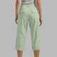 thumbnail image 4 of TaTaai Women's Elastic Waist Cargo Pants 7/8 Length Straight Leg Casual Trousers with Multiple Pockets Solid Color for Utility Work and Outdoor Casual Wear Gift, 4 of 4