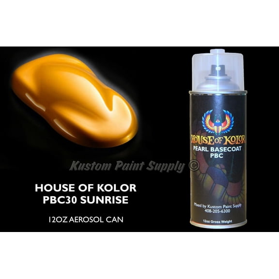 Sunrise Basecoat PBC30 House of Kolor 12 oz. Aerosol Can Shimrin Pearl
