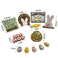 XHLQCBL On Sale Clearance Items Cheap Easter Gnome Tier Tray Easter