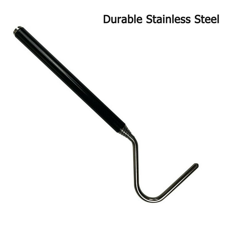 portable mini snake hook collapsible stainless