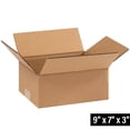 thumbnail image 2 of Box Partners Flat Corrugated Boxes 9" x 7" x 3"  Kraft 25/Bundle 973, 2 of 4