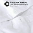 thumbnail image 4 of Superior Solid Cotton Flannel Duvet Cover Set, King/ Cal King, White, 4 of 9