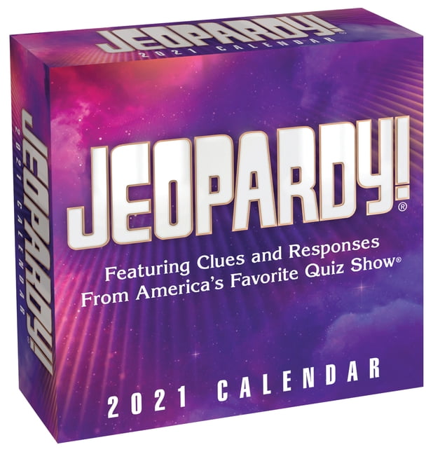 Jeopardy! 2021 DaytoDay Calendar