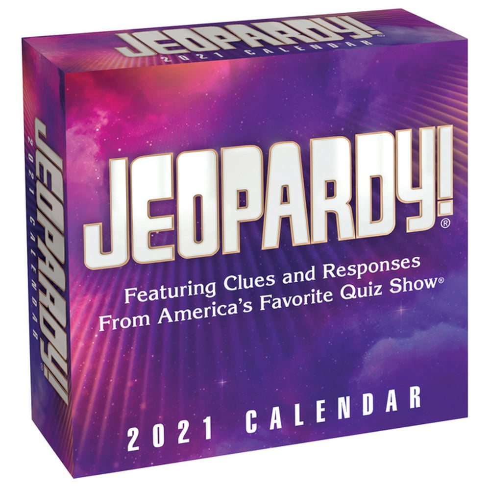 Jeopardy! 2021 Day-to-Day Calendar - Walmart.com - Walmart.com