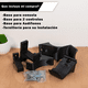 thumbnail image 4 of Soporte De Pared  Bloosom Genialiss Para Xbox One S y X - Negro, 4 of 5