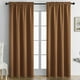thumbnail image 1 of Cortinas opacas para sala de estar, par de paneles de 160 cm de ancho x 132 cm de largo, elegantes cortinas para dormitorio., 1 of 6