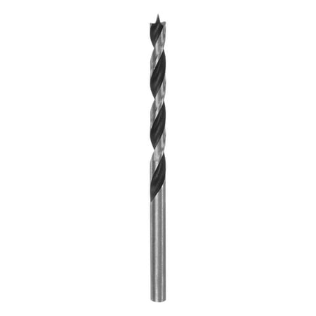 

Sovob map 5pcs Brad Point Drill Bits 4.5mm(11/64 ) Dia Straight Round Shank Drill Metric Brad Point 2.2 Drilling Depth Spiral Twist Drill Bits for Carpenter Woodworking Plastic Rubber