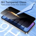thumbnail image 3 of Anti-Spy Glass For iPhone 16 15 14 13 Pro Max Privacy Screen Protectors & Camera Protection Film For iPhone15 12 11 Pro mica, 3 of 5