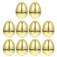 thumbnail image 1 of SHISUYAN Candy Egg Plastic Golden For Young Children 10Pcs 2.2x1.6In, 1 of 8