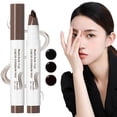 thumbnail image 4 of Long Lasting Eyebrow Pencil Eye Make-up Natural 4d Eyebrow Pen Multi-fork Simulation Waterproof Multi Forks Liquid Pen Beginner, 4 of 8