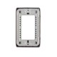 thumbnail image 3 of Placa Decorativa 3 Modulos Leviton Acero Inoxidable 12X7.5X1, 3 of 3