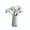 White, variant on YAOMOBB Fake Carnation Flower Silk Artificial Carnation Flowers Realistic No Watering Fade Free DIY Gift