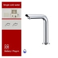 thumbnail image 2 of Sensor Basin Faucet Chrome Deck Mounted, Automatic Inflated Water Mixer Tap Tall Sink Faucets ELS8870 ,Versatile Features, 2 of 7