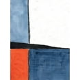 thumbnail image 2 of Lee, Judson 25x32 White Modern Wood Framed Museum Art Print Titled - Abstract Block, 2 of 4